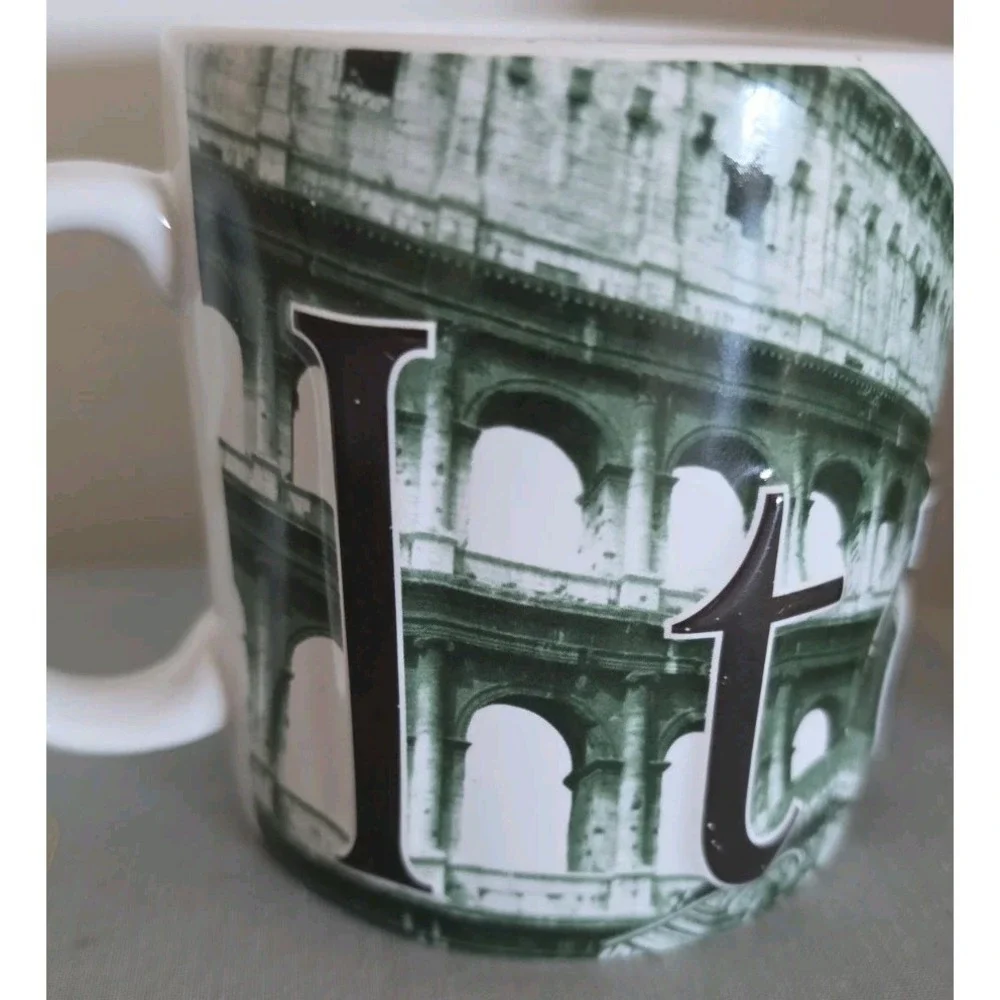 Starbucks 2003 Barista Italian Edition II Italia La Dolce Vita Italy Coffee Mug